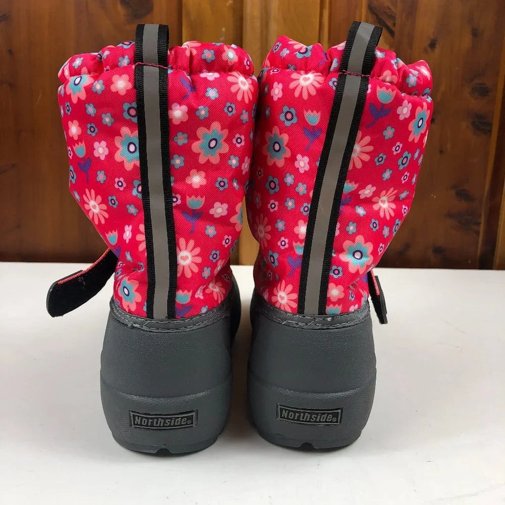Northside Thinsulate Water Resistant Floral Winter Snow Boots Slip Resistant